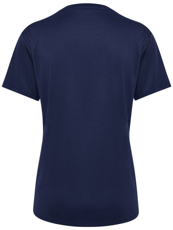 HUMMEL Essential Jersey S/S Damen (marine)
