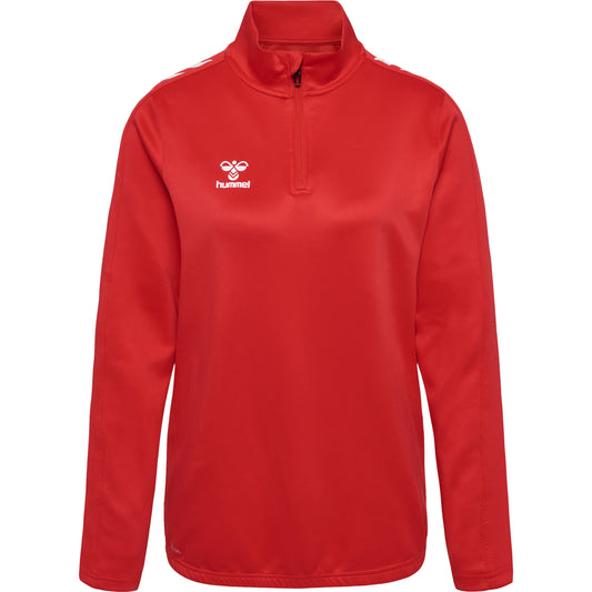 HUMMEL Core Xk Half Zip Sweat Damen Rot