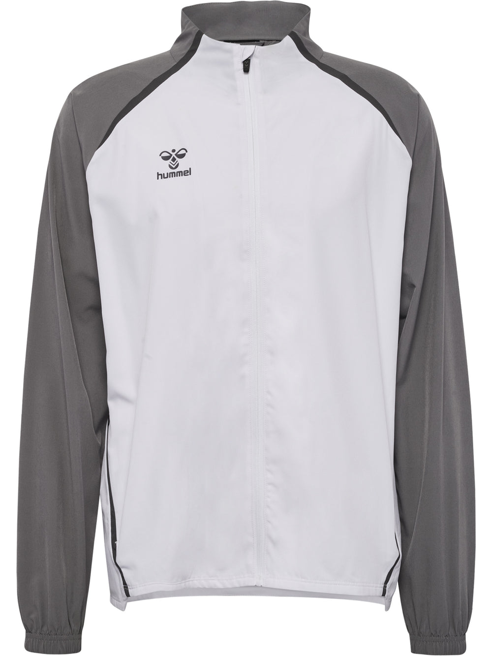 HUMMEL Lead 2.0 Woven Jacket (white/steel gray)