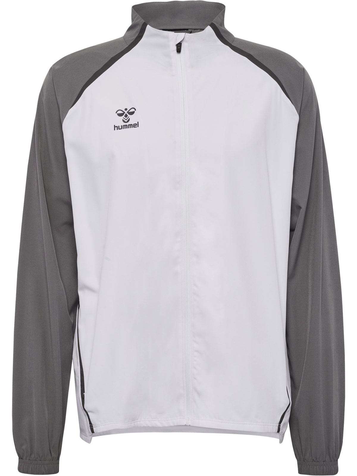HUMMEL Lead 2.0 Woven Jacket (white/steel gray)