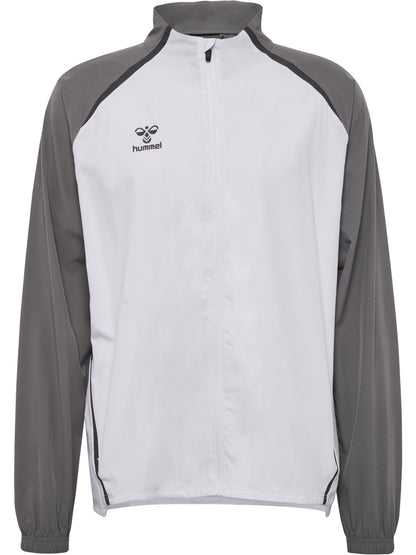 HUMMEL Lead 2.0 Woven Jacket (white/steel gray)