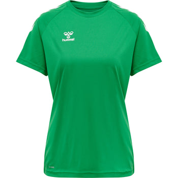 HUMMEL Core Xk Core Poly Tee S/S Damen Grün