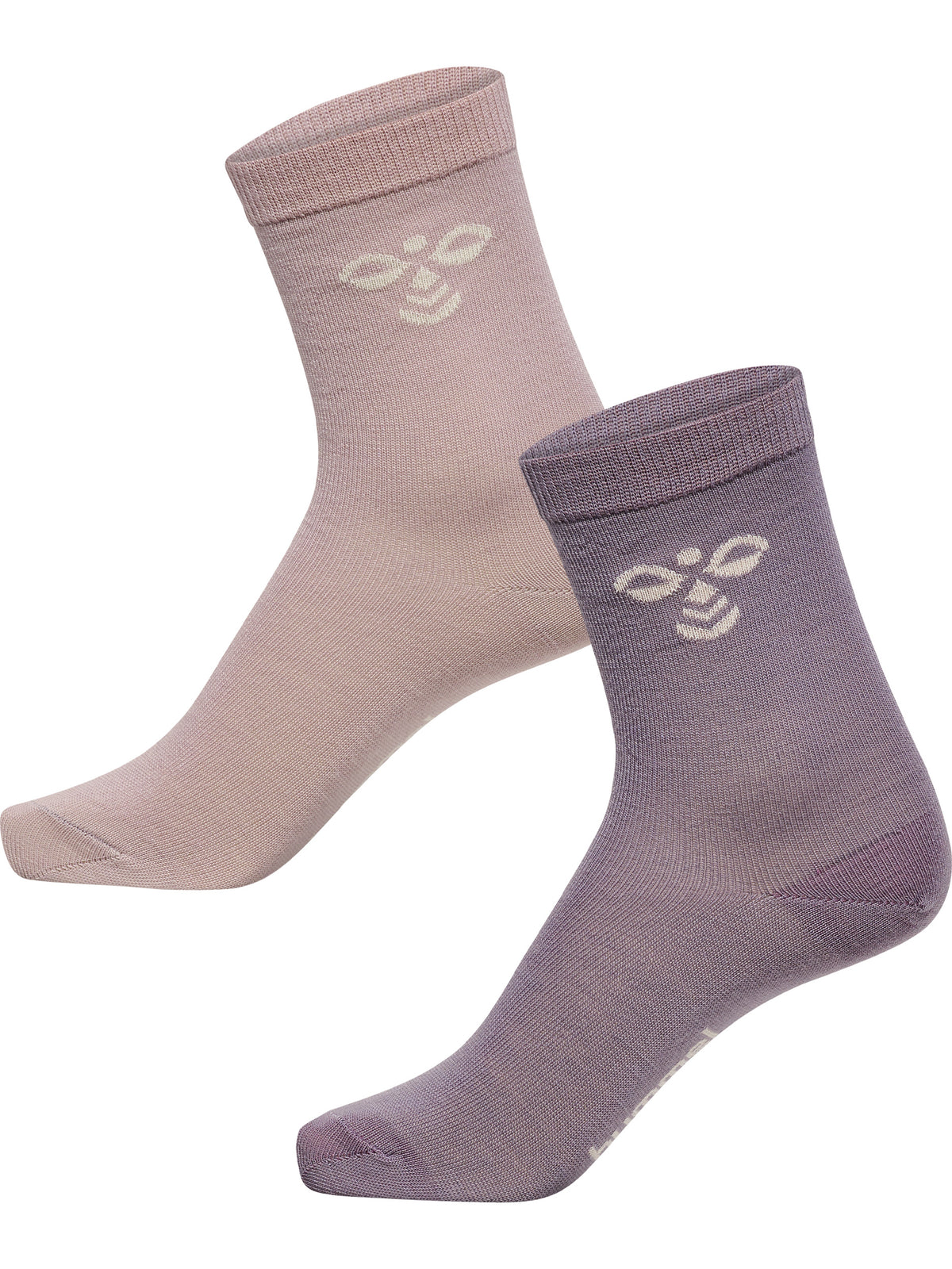 HUMMEL Wool 2-Pack Socks Kind (gray ridge/cloud gray)