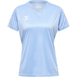 HUMMEL Core Xk Poly Jersey S/S Damen Blau