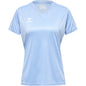 HUMMEL Core Xk Poly Jersey S/S Damen Blau