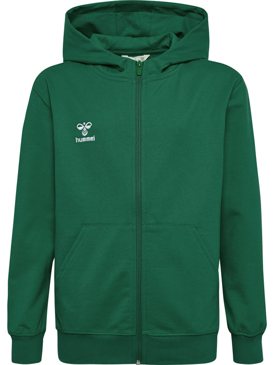 HUMMEL Go 2.0 Zip Hoodie Unisex Kind Grün