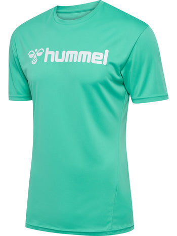 HUMMEL Logo Jersey S/S (atlantis)