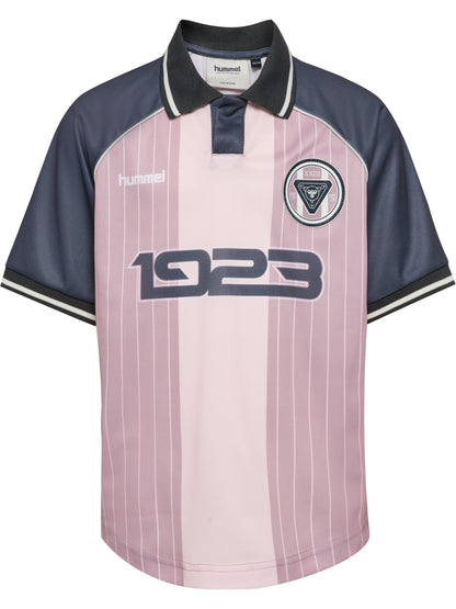 HUMMEL Loose Soccer Jersey S/S Kind (sea fog)