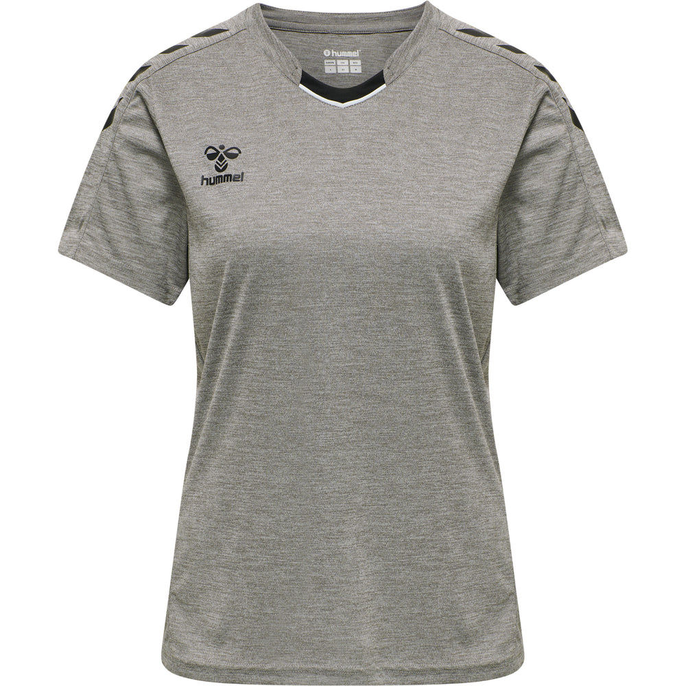 HUMMEL Core Xk Poly Jersey S/S Damen Grau