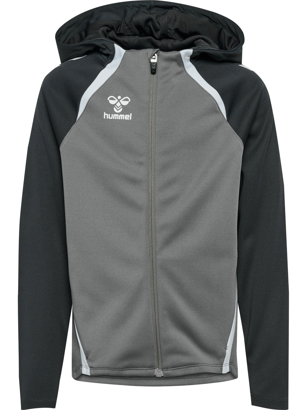 HUMMEL Lead 2.0 Zip Hoodie Kind (steel gray/asphalt)