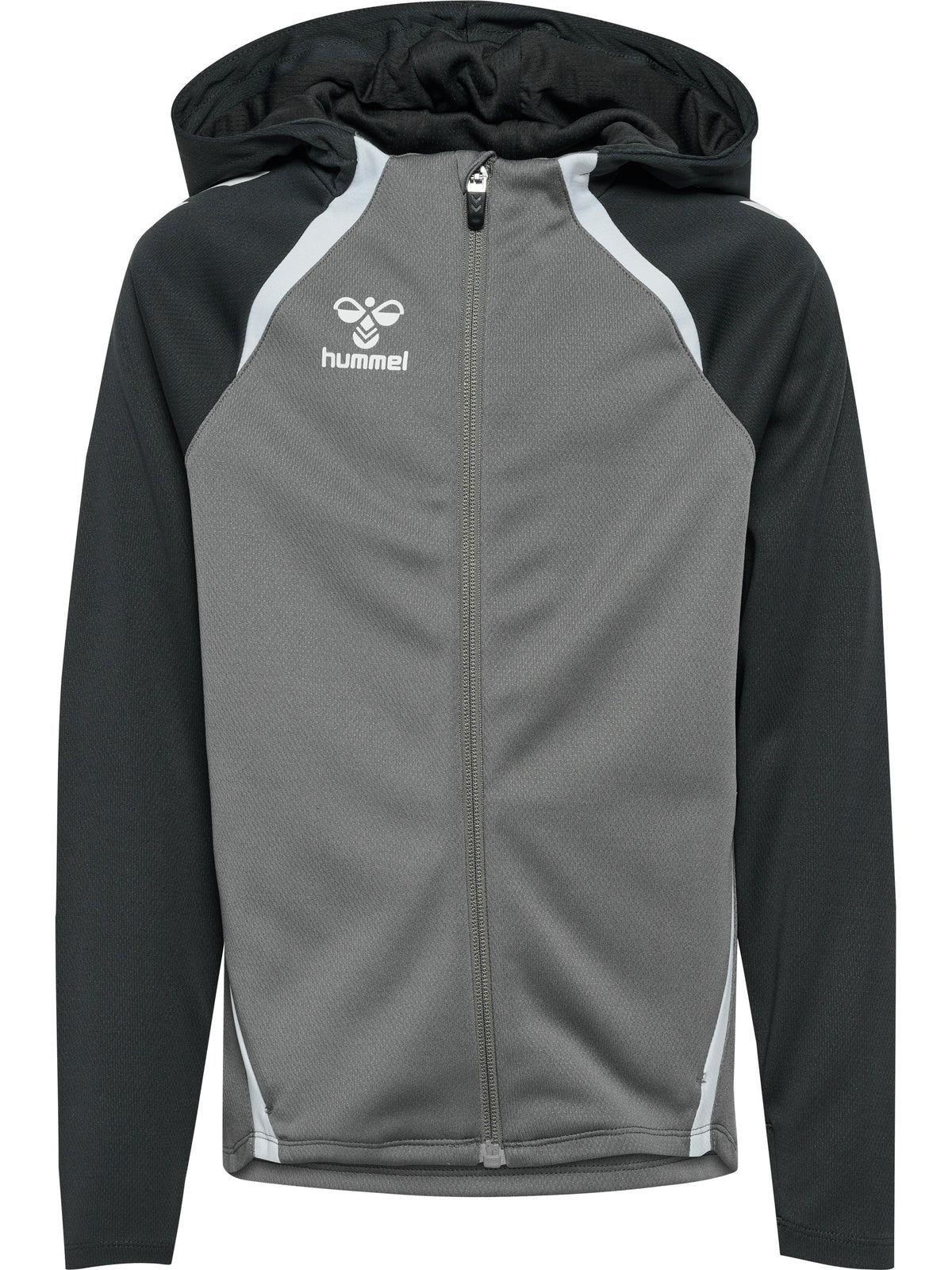 HUMMEL Lead 2.0 Zip Hoodie Kind (steel gray/asphalt)