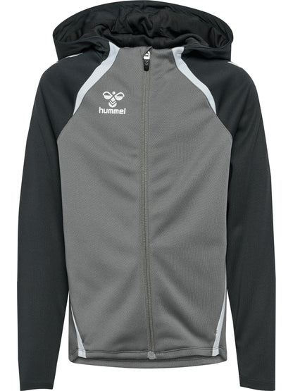 HUMMEL Lead 2.0 Zip Hoodie Kind (steel gray/asphalt)