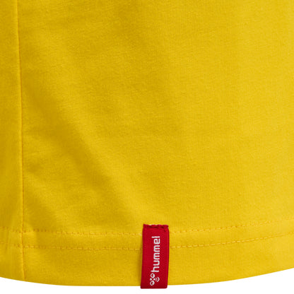 HUMMEL Red Basic T-Shirt S/S Kind (empire yellow)