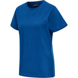 HUMMEL Red Basic T-Shirt S/S Damen (true blue)