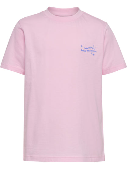 HUMMEL Reg Graphic T-Shirt S/S Kind (pink lady)
