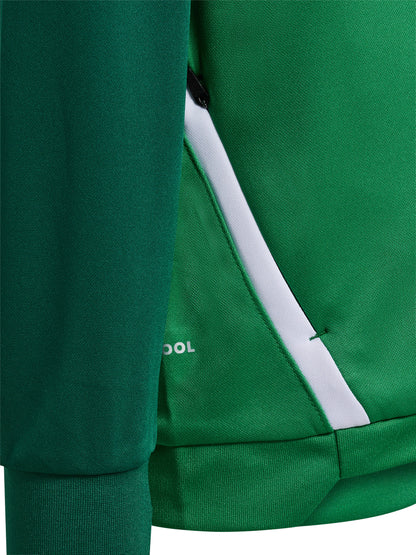 HUMMEL Lead 2.0 Track Zip Jacket Kind (jelly bean/evergreen)