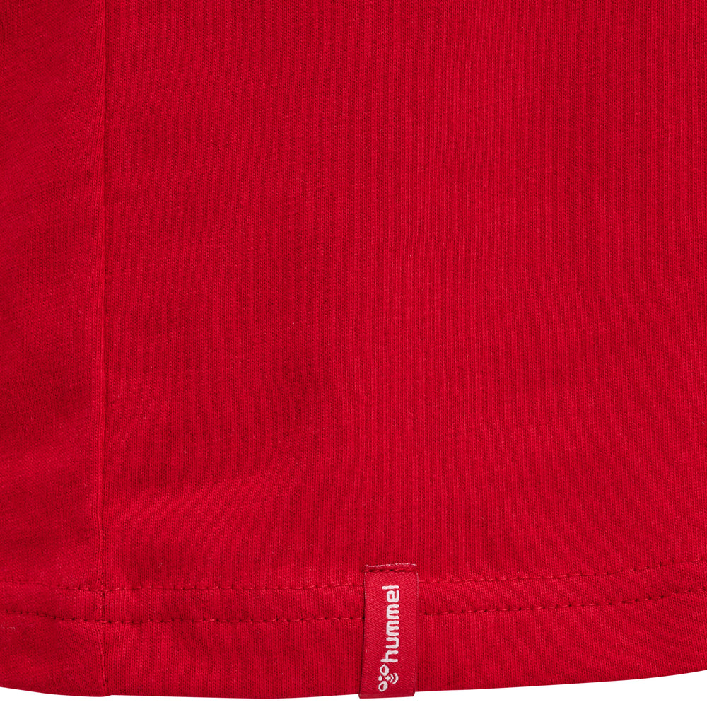 HUMMEL Red Basic T-Shirt S/S Damen (tango red)