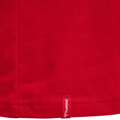 HUMMEL Red Basic T-Shirt S/S Damen (tango red)