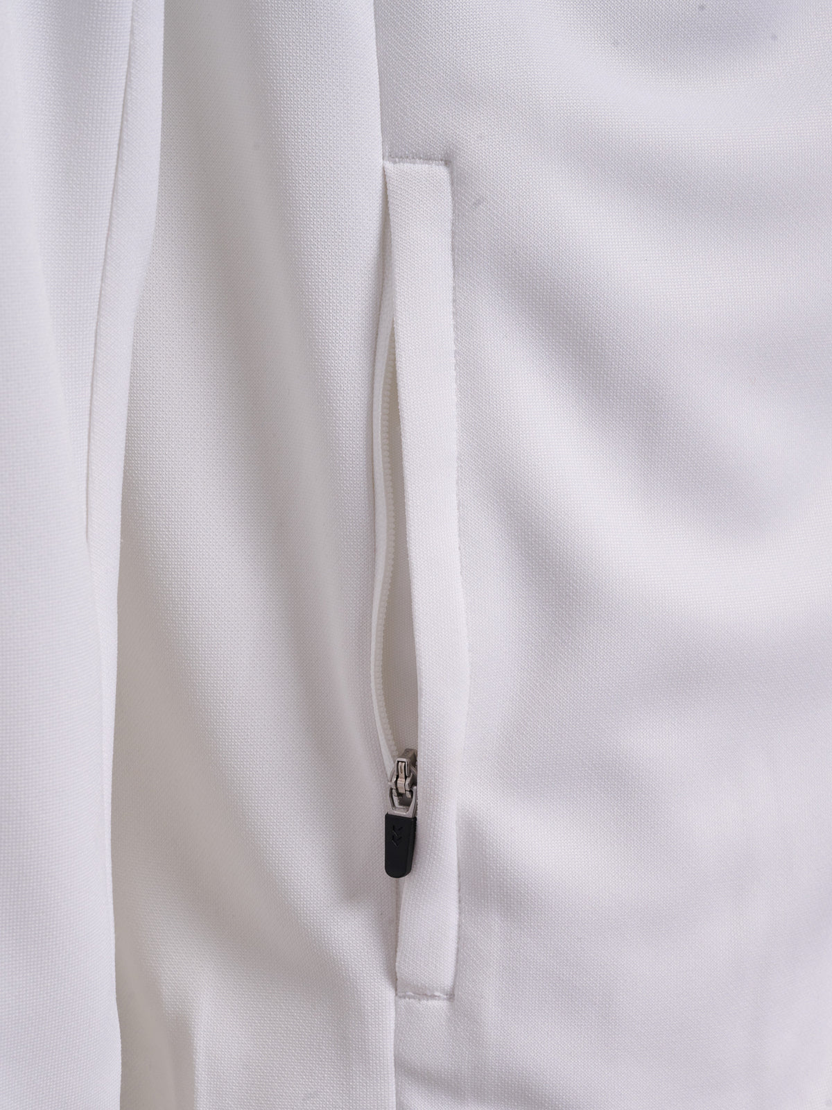 HUMMEL Core 2.0 Zip Hoodie (white/black)