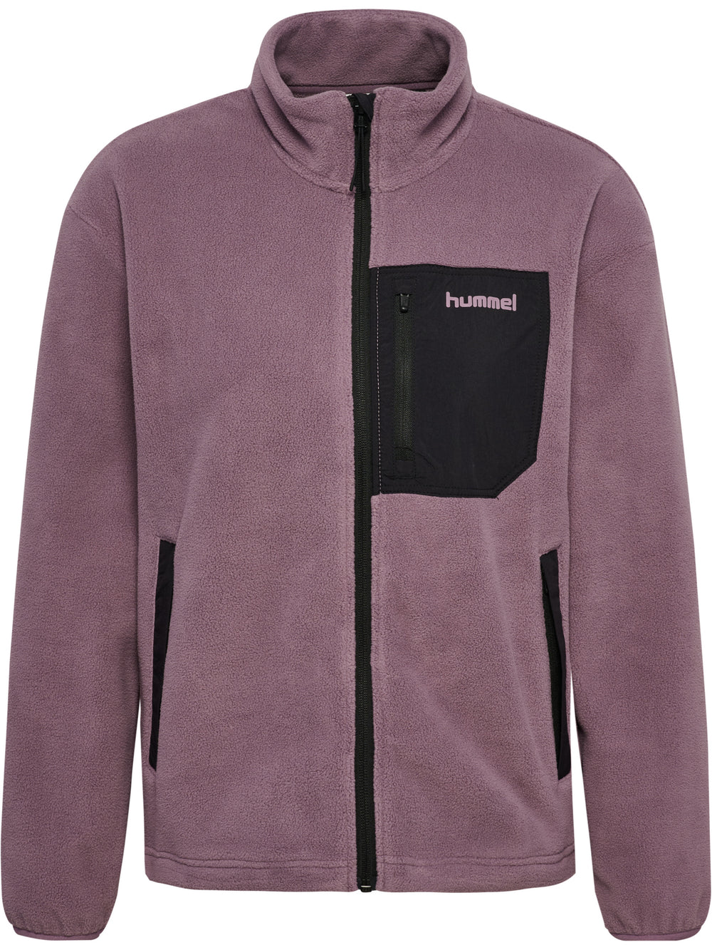 HUMMEL Polar Fleece Jacket Damen (black plum)