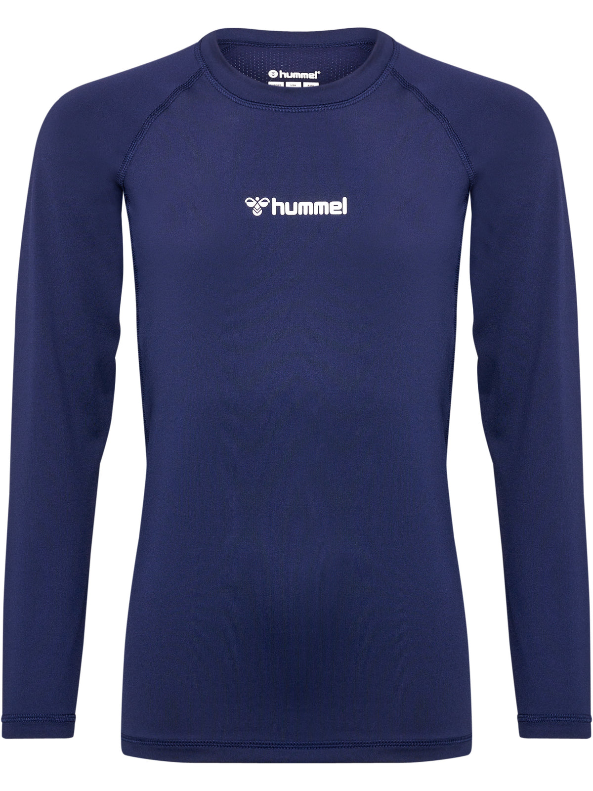 HUMMEL Bl Performance Tee L/S Kind (marine)