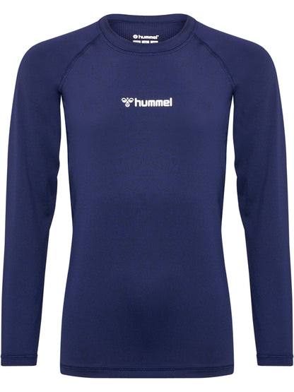 HUMMEL Bl Performance Tee L/S Kind (marine)