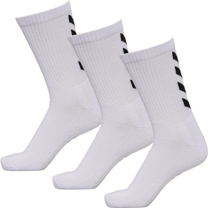 HUMMEL Fundamental 3-Pack Sock (white)