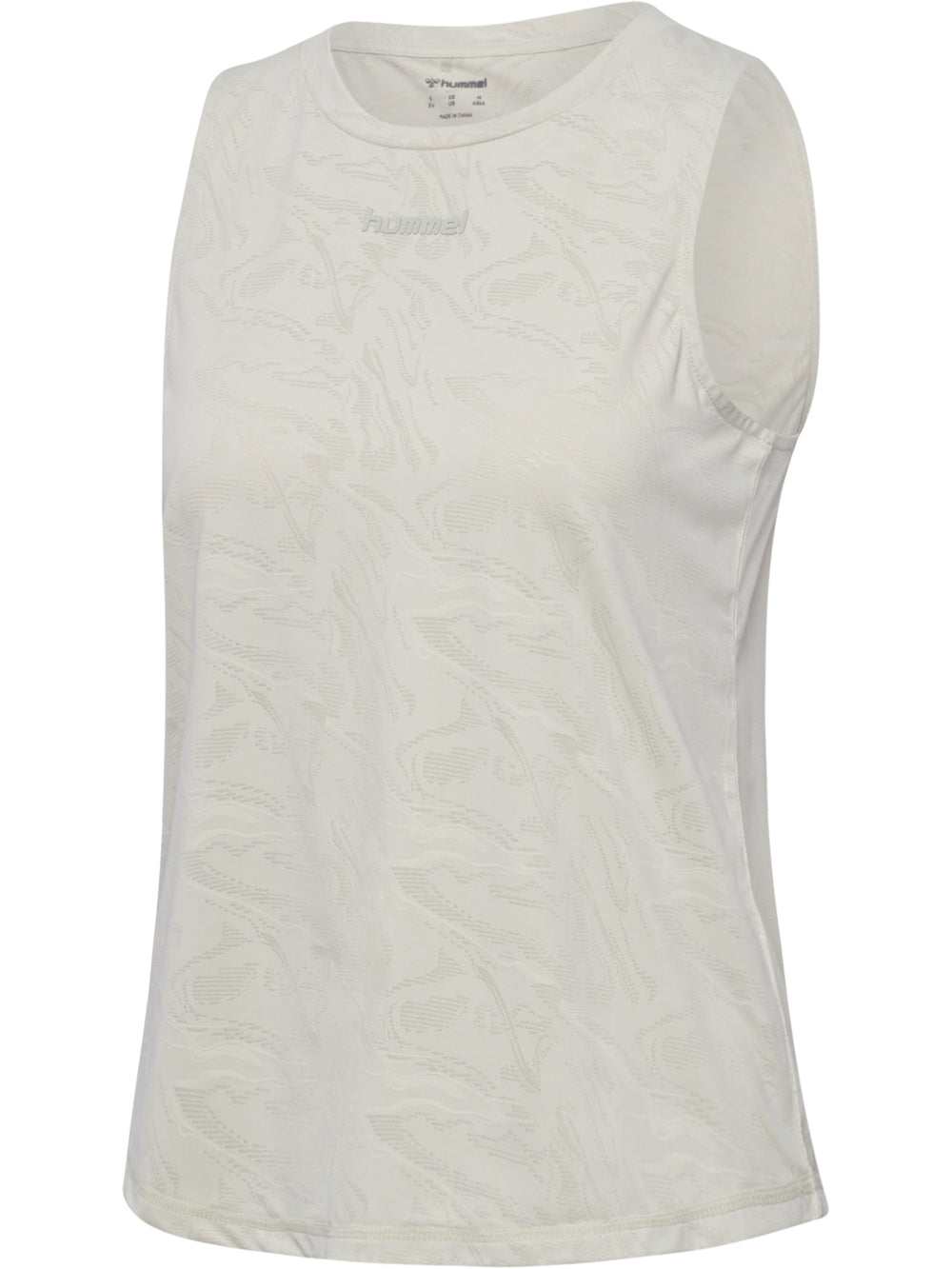 HUMMEL Vanja Jacquard Top Damen (silver birch)