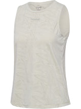 HUMMEL Vanja Jacquard Top Damen (silver birch)