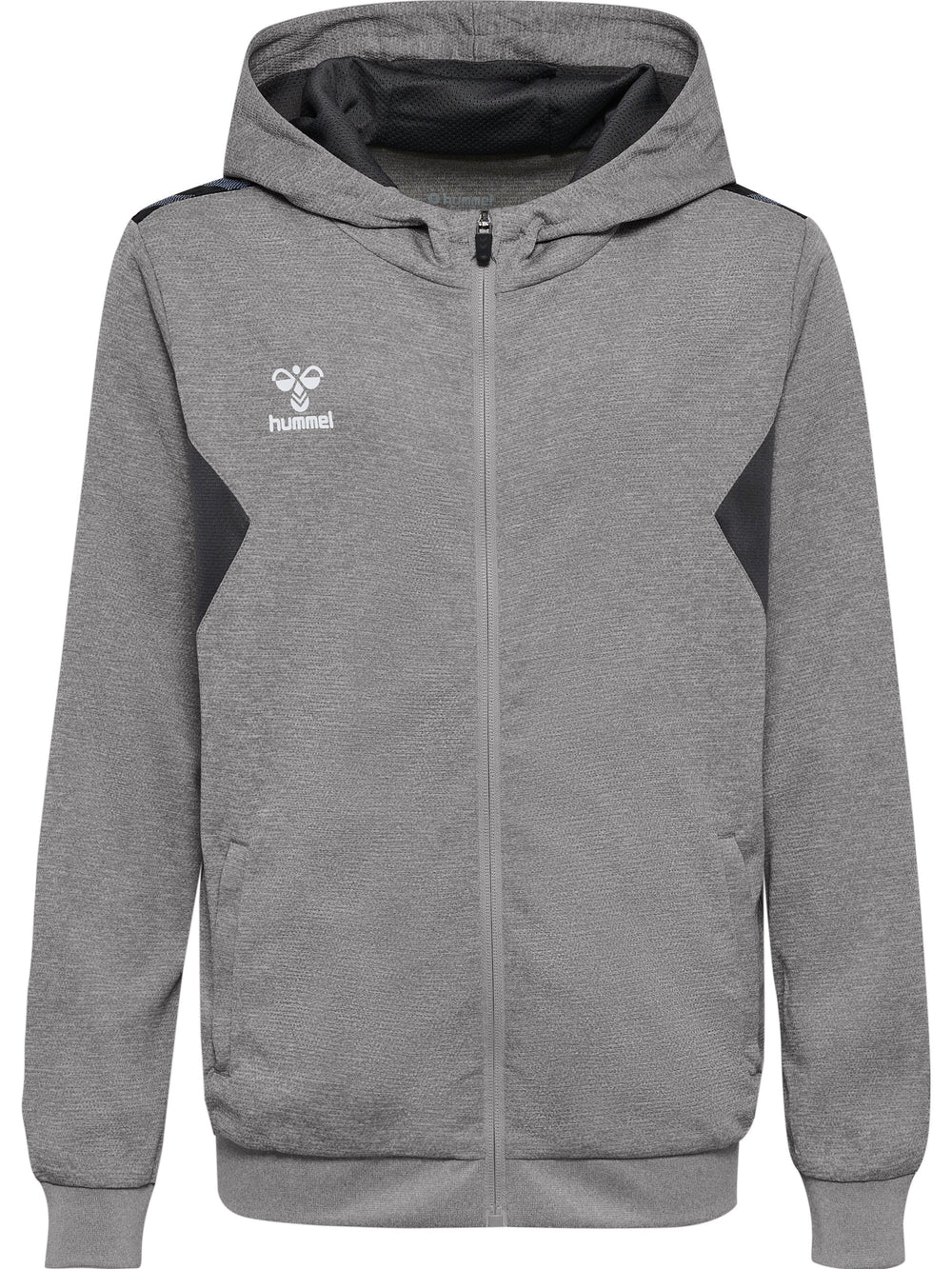HUMMEL Authentic PL Zip Hoodie Kind (grey melange)
