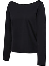 HUMMEL Soft Boat Neck T-Shirt L/S Damen (black)