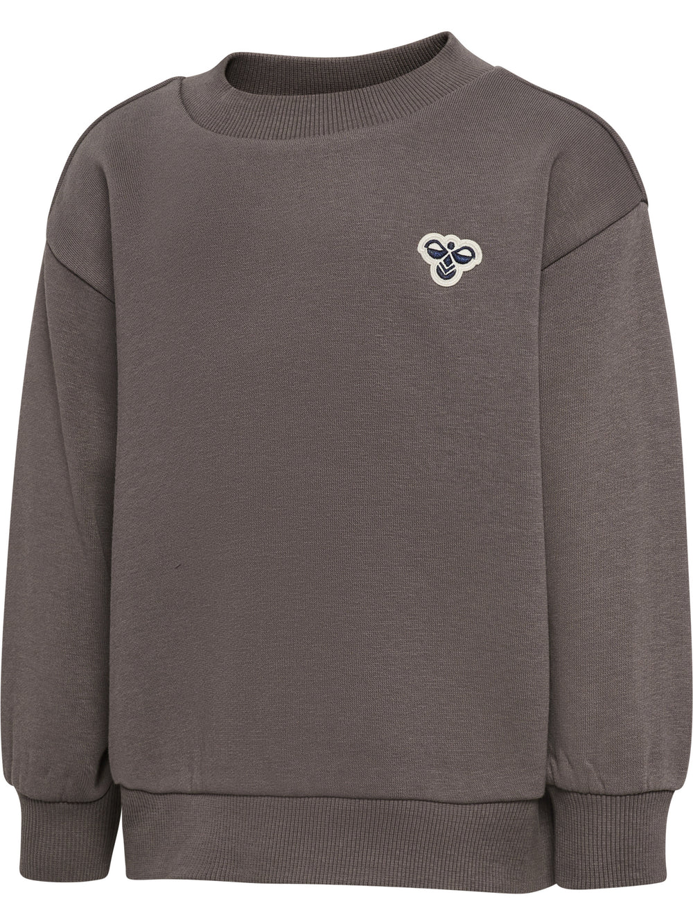 HUMMEL Mini Loose Crewneck Bee Kind (dark gull gray)