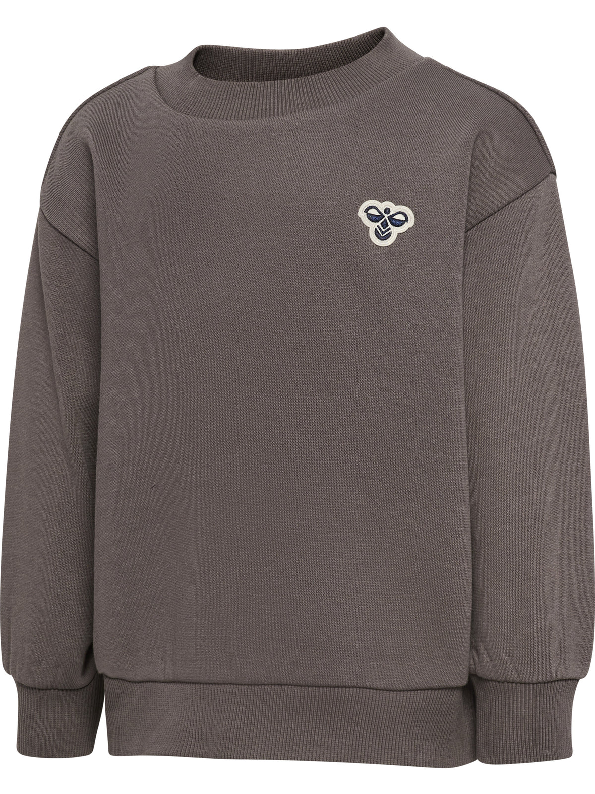 HUMMEL Mini Loose Crewneck Bee Kind (dark gull gray)