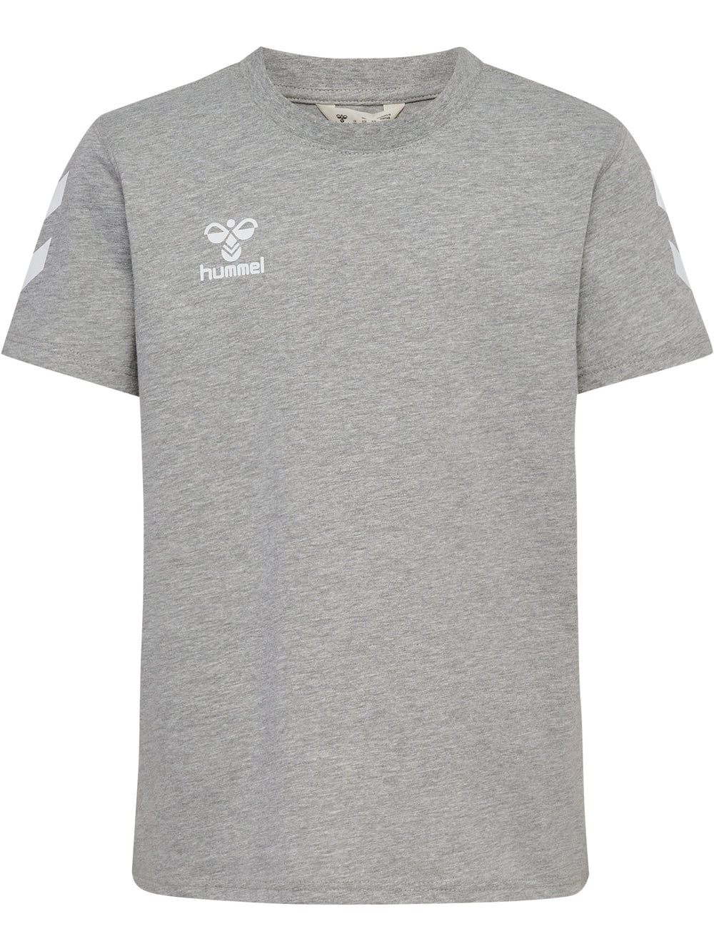 HUMMEL Go 2.0 Chevron T-Shirt S/S Kind (grey melange)