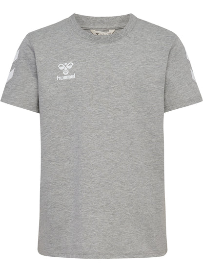 HUMMEL Go 2.0 Chevron T-Shirt S/S Kind (grey melange)
