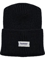 HUMMEL Heavy Rib Knit Beanie Kind (black)
