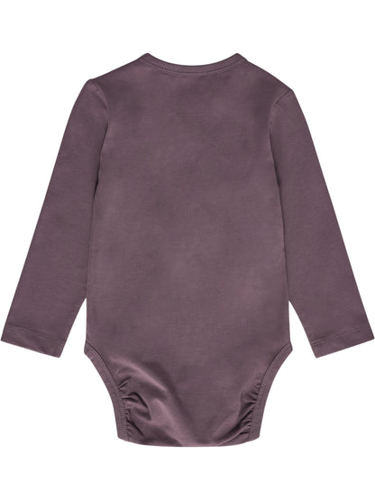 HUMMEL Mini Logo Body L/S Kind (black plum)