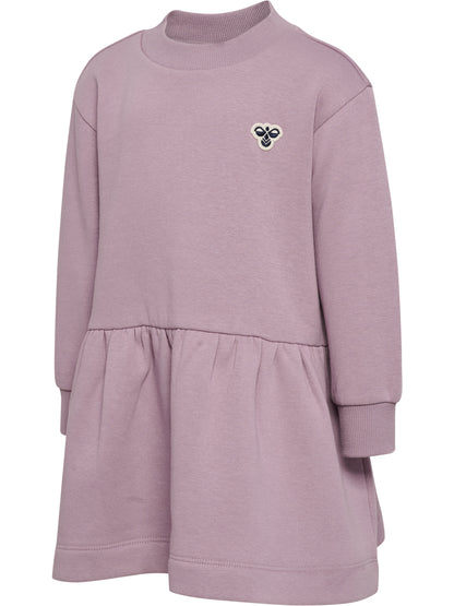 HUMMEL Mini Loose Dress Bee Kind (sea fog)