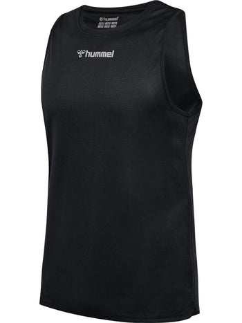 HUMMEL Run Singlet S/L Herren Schwarz
