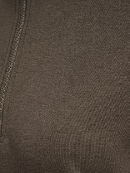 HUMMEL Yoga Soft Halfzip Jacket Damen (major brown)