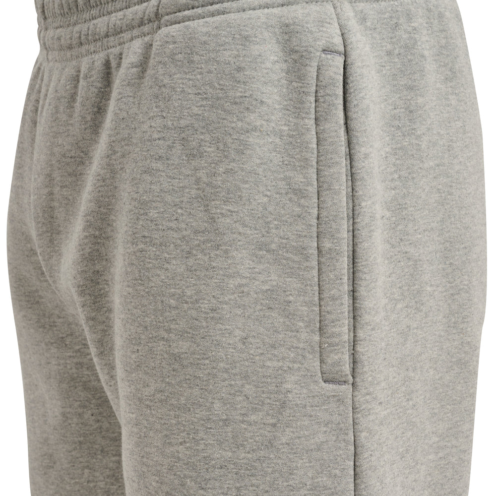 HUMMEL Red Basic Sweat Pants (grey melange)