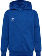 HUMMEL Go 2.0 Zip Hoodie Unisex Kind Blau