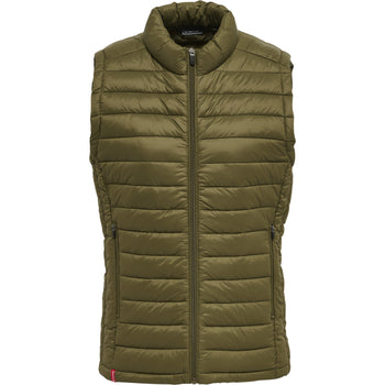 HUMMEL Red Quilted Waistcoat Damen Grün