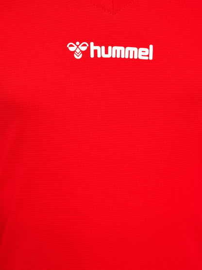 HUMMEL Bl Essential Tee L/S Kind (true red)