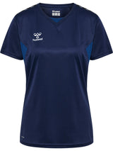 HUMMEL Authentic Pl Jersey S/S Damen Blau