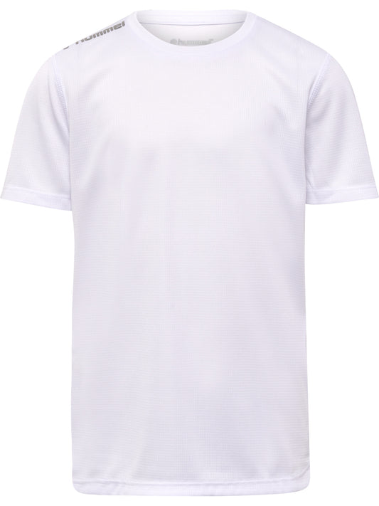 HUMMEL Run Jersey S/S Unisex Kind Weiß