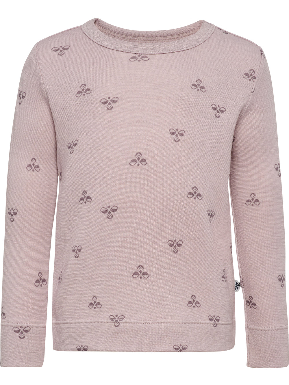 HUMMEL Mini Wool T-Shirt L/S Kind (cloud gray)