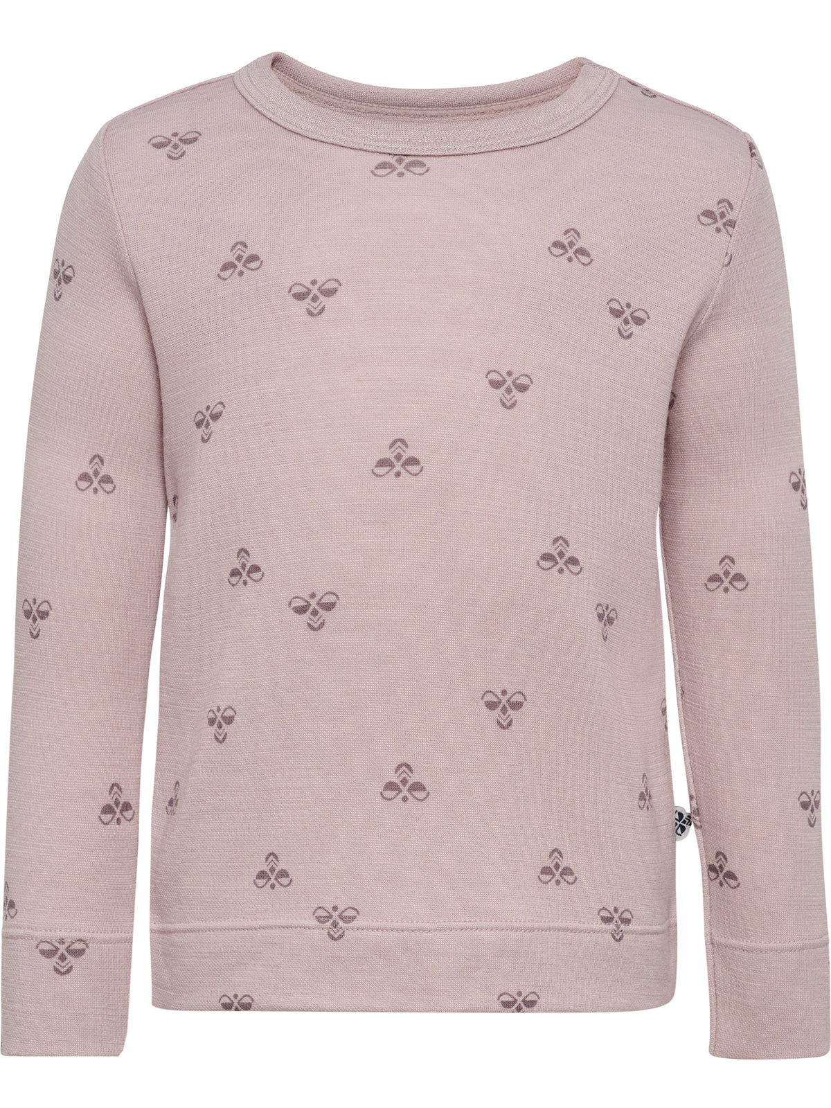 HUMMEL Mini Wool T-Shirt L/S Kind (cloud gray)