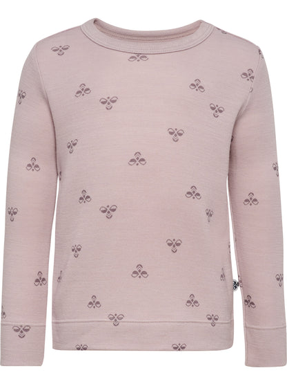 HUMMEL Mini Wool T-Shirt L/S Kind (cloud gray)