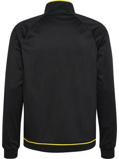 HUMMEL Core 2.0 Track Zip Jacket (black/blazing yellow)
